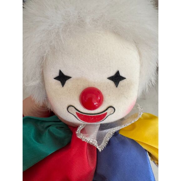 Vintage Potter Clown Music Box NWT | 1980s Plush Circus Collectible - Picture 2 of 5